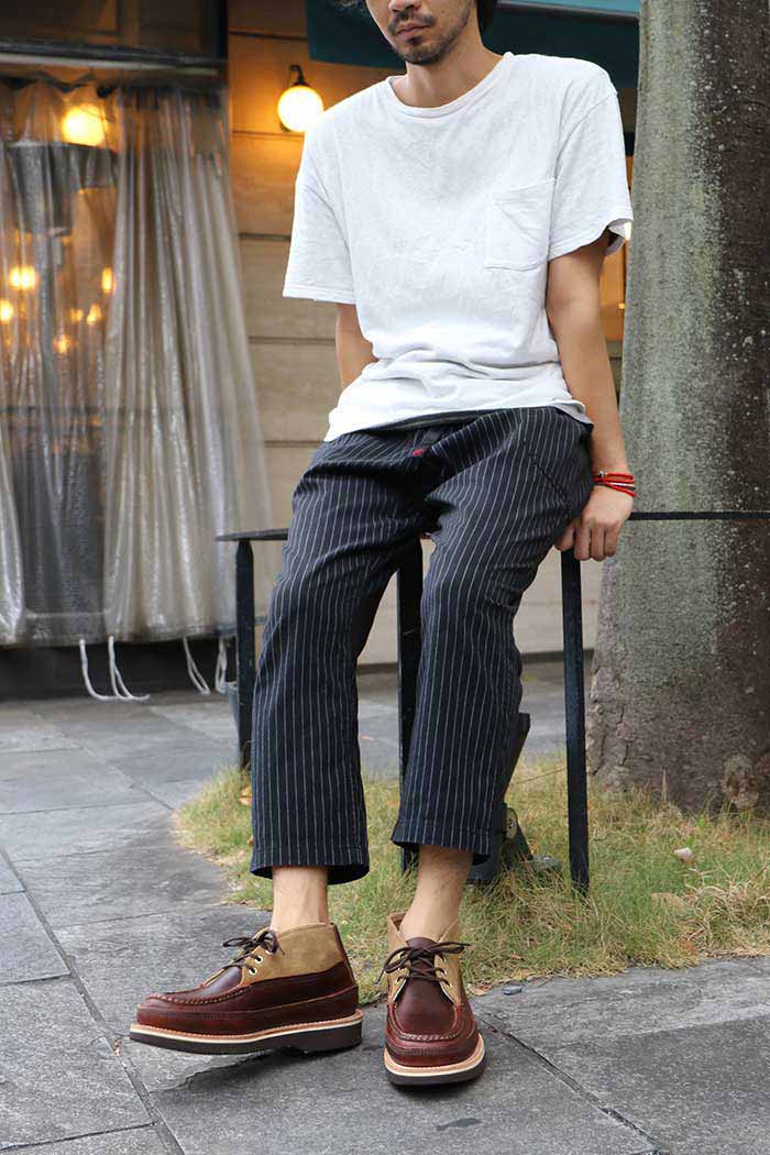 この靴をスタッフが履いてみたイメージ１